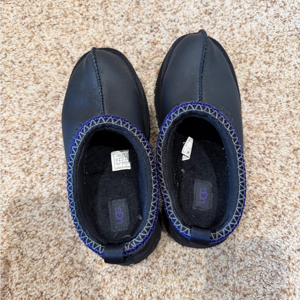 UGG Women’s Black and Blue Slippers